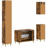  Set kupaonskih ormara od 4 dijela ARNHEM Dimljeni hrast | shoptok.hr