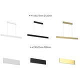  Immax Neo 07129L - prigušiva LED zidna svetiljka LISTON LED/8W/230V zlatna+daljinski upravljač | Eponuda.com