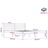 Okvir za krevet s oprugom zeleni 120 x 200 cm od tkanine Slike