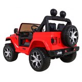  Licencirani auto na akumulator Jeep Wrangler Rubicon 4x4 - crveni | shoptok.hr