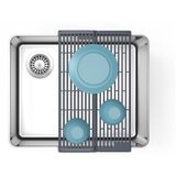 Joseph Joseph Siv plastičen nastavljiv odcejalnik za pomivalno korito 43x13 cm Platform – | Shoptok.si