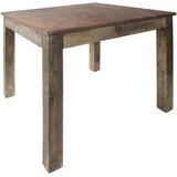  Blagovaonski stol od miješanog recikliranog drva 82x80x76 cm | shoptok.hr