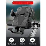 Yesido Držalo za kolo (C94) - Avtomatsko vpetje - sprednje roke - črno | Shoptok.si