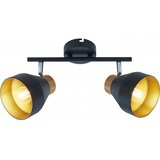 Mitea Lighting Spot lampa crno-zlatna 40W 2xE14 M162120 | Eponuda.com