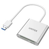 Unitek Y-9313 card reader USB 3.2 Gen 1 (3.1 Gen 1) Silver | shoptok.hr