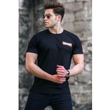 Madmext Men's Black T-Shirt 5270 Cene