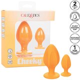 California Exotic Novelties Analna čepa "Cheeky Buttplug" - oranžna (R14380or) | Shoptok.si