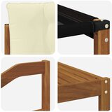  Set vanjskih sofa 6 kom. Prirodna i krem | shoptok.hr