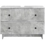  Kupaonski ormarić za sudoper EDE Betonska siva 82 x 41 x 59 cm | shoptok.hr