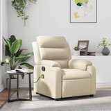 Maison Chic masažni stol - Relax naslanjač krem umetno usnje, (22062309) | Shoptok.si