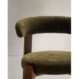 Kave Home Kaki zelena/smeđa blagovaonska stolica od čvrste jeseni Granite – | shoptok.hr