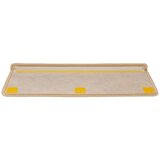  Samoljepljivi otirači za stepenice 15 kom 65x21x4 cm svjetlobež | Shoptok.si