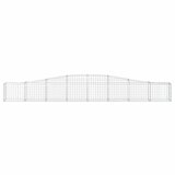  Lučne gabionske košare 4 kom 400x30x40/60 cm pocinčano željezo | Eponuda.ba