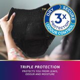 Tena Lady Pants Plus L Black, gaćice 8 komada | shoptok.hr