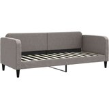  Izvlečna dnevna postelja temno taupe 80x200 cm blago, (20937904) | Shoptok.si
