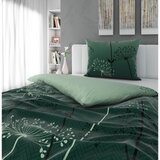 Esposa POSTELJNINA Mavie 140/200 cm saten zelena | Shoptok.si