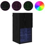 TV ormar za montažu na zid Zidne Crni hrast 30,5 x 30 x 60 cm | shoptok.hr