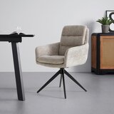 Bessagi Home naslanjač laurin, rjavosiva, vrtljiv | Shoptok.si