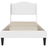  Krevetna konstrukcija Bijela 90 x 200 cm Umjetna koža | shoptok.hr