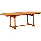  7-dijelni vrtni blagovaonski set od masivnog bagremovog drva 160-240 cm | shoptok.hr