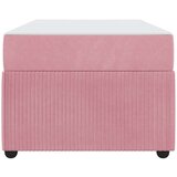  Konstrukcija postelje z vzmetnico Roza 90 x 190 cm blago, (5000124098) | Shoptok.si