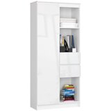 AKORD OFISNA POLICA R 80 cm CLP R15 BELO / BELO SJAJ, (21714305) | Shoptok.si