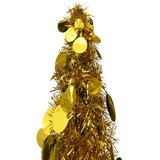  Prigodno umjetno božićno drvce zlatno 120 cm PET | shoptok.hr