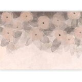  Foto tapeta - Minimalist meadow - patterns on a delicate beige textured background 400x280 | shoptok.hr