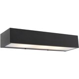 QAZQA Dizajn podolgovate stenske svetilke črna 35 cm - Houx Cene