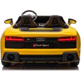  Licencirani auto na akumulator Audi R8 Spyder LIFT - dvosjed - žuti | shoptok.hr