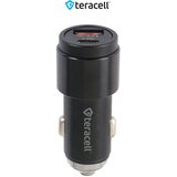 Teracell Evolution TC-11 Auto-punjač PD 22.5W + USB QC3.0 20W, 45W total, Sa lightning kablom, Crni Cene