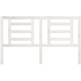  Uzglavlje za krevet bijelo 166 x 4 x 100 cm od masivne borovine | Eponuda.com