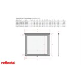 Reflecta Ručno platno za projektor CrystalLine, 300x300 cm | Eponuda.ba