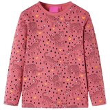  Dječja pidžama s dugim rukavima starinske ružičaste boje 92 | shoptok.hr