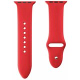 Apple watch ultra silicone strap red m/l 49/45/44mm Cene