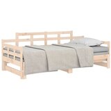  Dnevni ležaj na izvlačenje od masivne borovine 2 x (80x200) cm | shoptok.hr