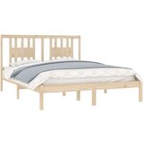  Posteljni okvir iz trdne borovine 160x200 cm, (20884167) | Shoptok.si