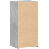  Komoda siva boja betona 45 x 42,5 x 93 cm od konstruiranog drva | shoptok.hr
