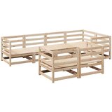  7-dijelni set vrtnih sofa od masivne borovine | shoptok.hr