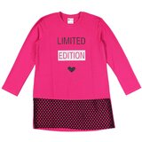 Modna kućica Dizzy Tunika dugih rukava s mrežom, ciklama A120245CI | shoptok.hr