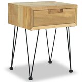  Noćni ormarići 2 kom 40 x 30 x 50 cm od masivne tikovine | shoptok.hr