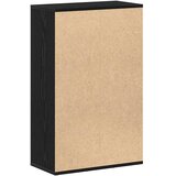  Polica za knjige crni hrast 50x25x80 cm inženjerski drvo | Shoptok.si