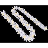 vidaXL Božićna girlanda s LED svjetlima 5 m bijela | shoptok.hr