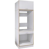 MID.YOU OMARICA ZA PRALNI STROJ bela, medeni hrast | Shoptok.si