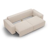 Micadoni Bež raztegljiva sedežna garnitura iz tkanine bouclé 247 cm Jodie – Home | Shoptok.si