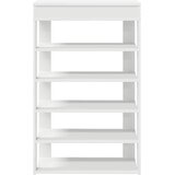  Stalak za cipele bijeli 60x30x98 cm izrađeno drvo | shoptok.hr