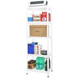 Metalni Kovinski regal Drumy 130 (v 180 x š 100 x g 40 cm, nosilnost: 130 kg/polico) Cene