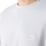 Boss Reg Fit Westart Sweatshirt Light Pastel Grey Siva | shoptok.hr