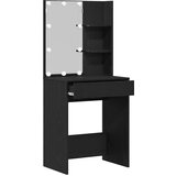  Toaletni stol Crni hrast 60 x 40 x 140 cm Konstruirano drvo | Eponuda.com
