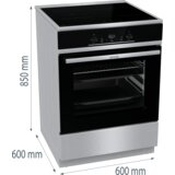 Gorenje električni šporet - GEITS6E71PBG | Eponuda.com
